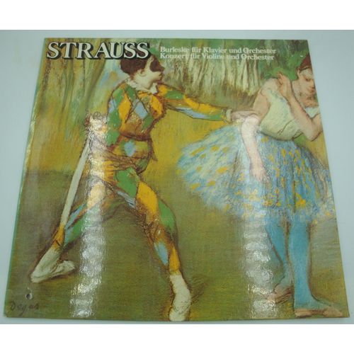 List/Carroll Glenn/Volksoper Burleske D-Moll Strauss Lp 1976 Metronome