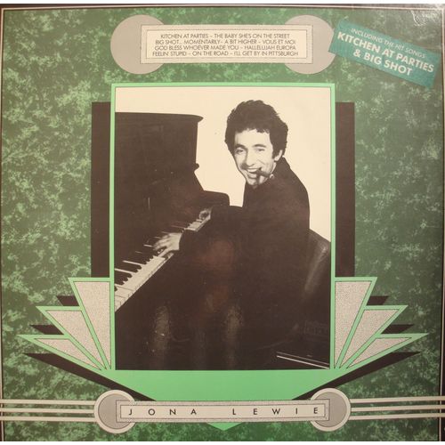 Jona Lewie Kitchen At Parties/Big Shot Lp 1980 Stiff - Vous Et Moi Ex++
