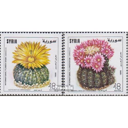 Syrie 1970-1971 (Complète Edition) Neuf Avec Gomme Originale 1996 Fleurs Damas