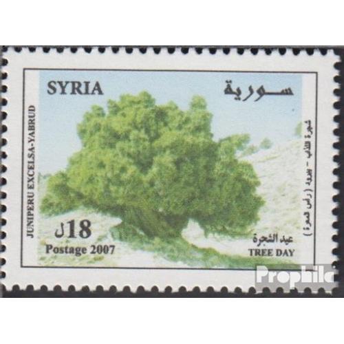 Syrie 2262 (Complète Edition) Neuf Avec Gomme Originale 2007 Jour De Arbre