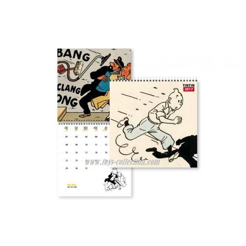 Calendrier Tintin 2017