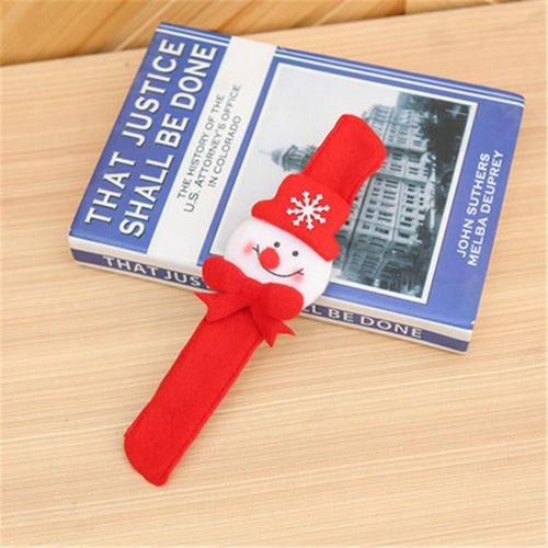 Anneau De Noël En Forme De Cercle Pour Enfants, Jouets Pour Enfants, Cadeau De Fête, Décoration De Bracelet, Père Noël, Arbre De Noël, Ornements De Cerf