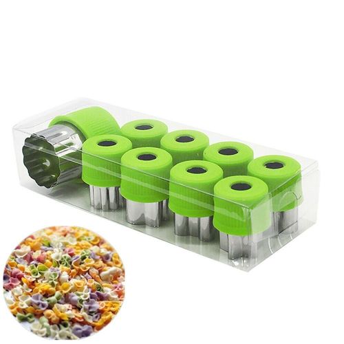 Mini Moules À Nouilles Papillon En Acier Inoxydable Pour Enfants, 9 Pièces, Fruits, Légumes, Forme De Biscuits, Ensemble De Couteaux, Moule Alimentaire Pour Enfants, Cuisine