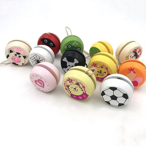 Jouets En Bois Imprimés D'animaux, 5cm, 1 Pièce, Coccinelle, Kawaii, Pour Enfants, Garçons Et Filles