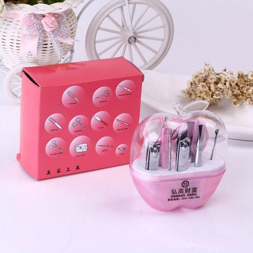 Ensemble De Manucure Design Apple, Cadeaux De Mariage Pour Invités, Souvenirs De Mariage, Fournitures De Fête, 1 Ensemble 