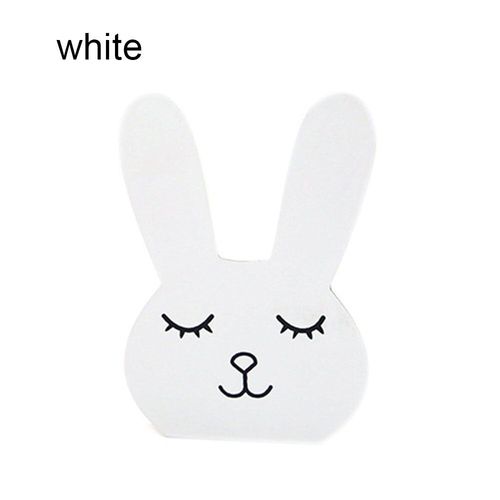 Figurines De Lapin Ange En Bois Pour Décoration De Pépinière Nordique, Décor De Chambre D'enfants, De Bébé, Artisanat Mignon, Bureau Cadeau Pour Filles