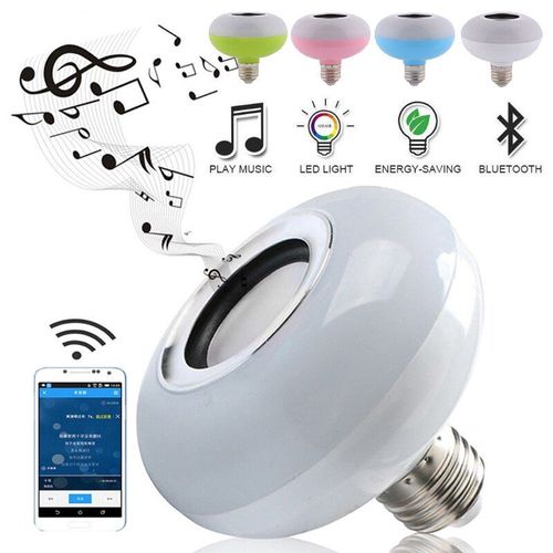Barre D'ampoule De Musique Bluetooth Led, Haut Parleur Rvb Ktv Sans Fil, Contrôle D'application E27, Bluetooth Intelligent, Cadeau, 4.0