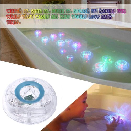Lampe Led Flottante Pour Piscine Sous Marine, Jouets De Bain, Spectacle D'étang, Disco Pour Enfants