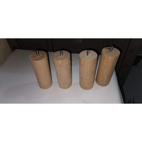 Lot De 4 Pieds De Lit