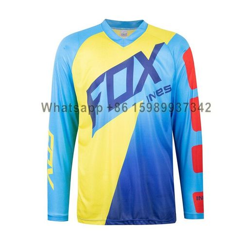 Shirt De Vélo De Montagne, Chemise De Cross-Country, Maillot De Moto, Vêtements De Sport À Manches Longues