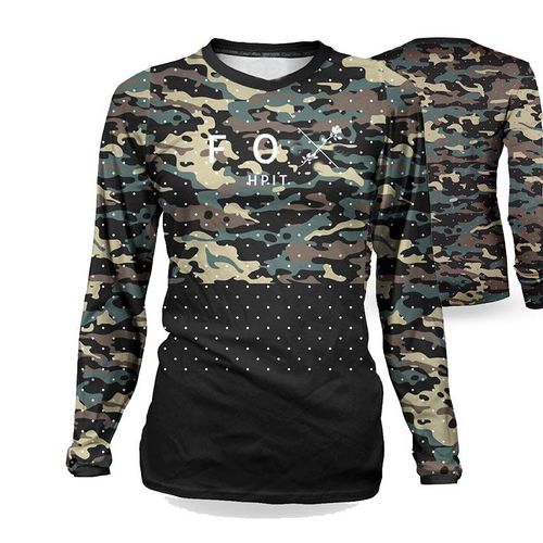 2021 Femmes Descente Maillots Hpit Fox Vtt Chemises Tout-Terrain Dh Moto Maillot Motocross Vêtements De Sport Fxr Vélo
