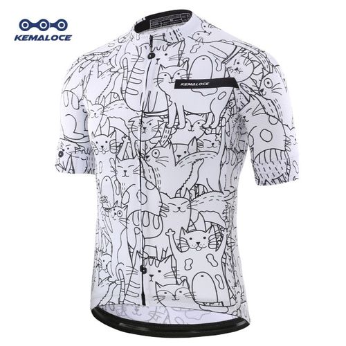 Fluorescent Hommes Cyclisme Maillot De Course Hauts À Manches Courtes Jaune Bleu Cycliste Vêtements Chemise Maillot Été Pro Vélo Vêtements De Vélo