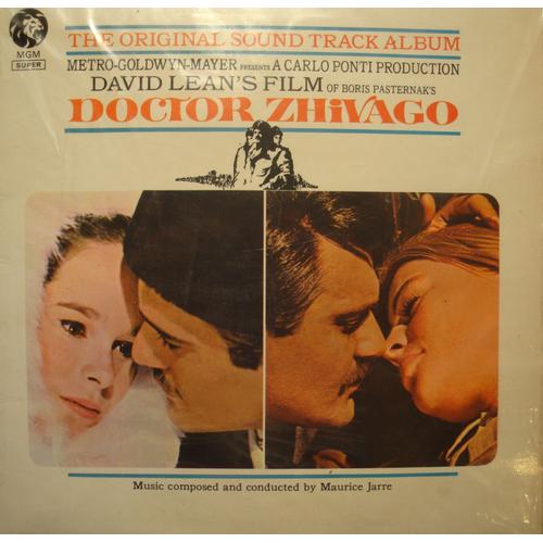 Maurice Jarre Doctor Zhivago David Lean's Bo Lp 1966 Mgm Vg++