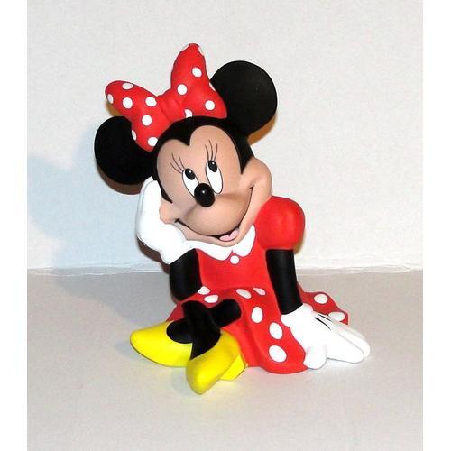 Tirelire Minnie Disney - Figurine Minnie La Souris Assise 19 Cm