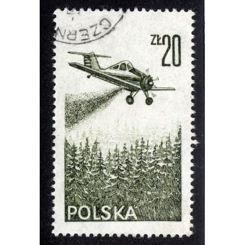 Timbre Polska Lotnictwo WspółCzesne 20 Zł 1977r