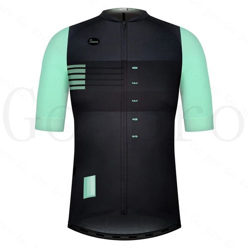 Été Haute Qualité 2022 Nouvelle Équipe Hommes Cyclisme Jersey Vêtements Noir À Manches Courtes Respirant Séchage Rapide Cycle Jersey Vêtements Espagne