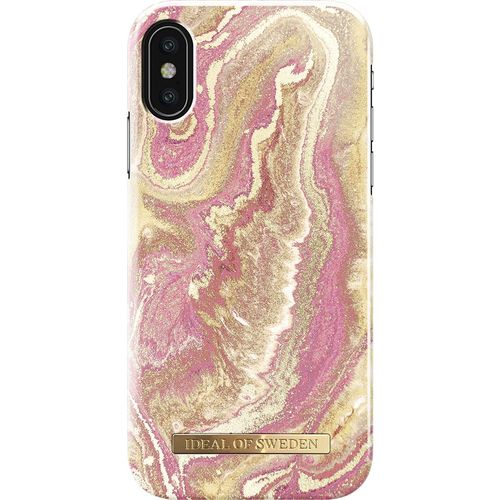 Iphone X/Xs Fashion Case Golden Blush Marble Ideal Of Sweden