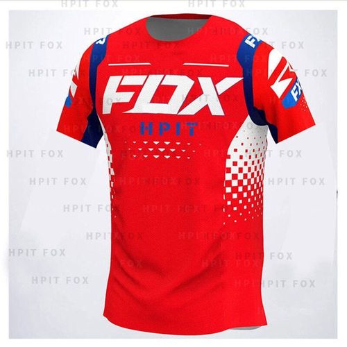 Maillot De Descente Homme Hpit Fox Vélo De Montagne Vtt Chemises Tout-Terrain Dh Moto Motocross Vêtements De Sport Vélo Course Cyclisme Maillot