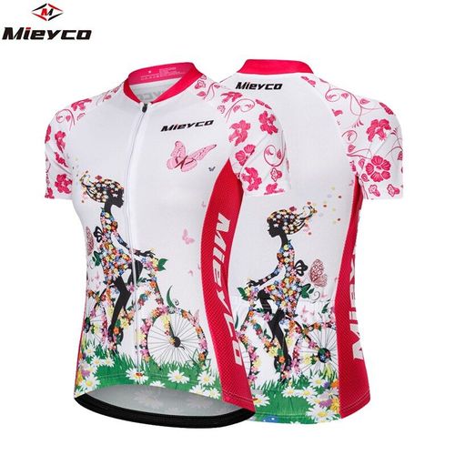 Maillot De Cyclisme Pour Femme, Chemise, Vêtement De Sport, De Route, De Dessins Animés, Été
