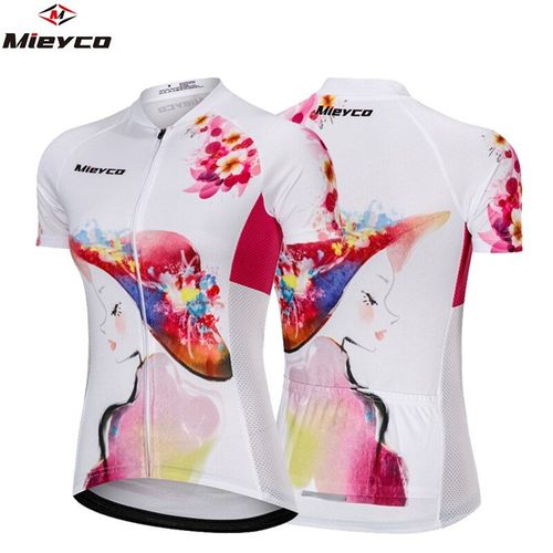 Maillot De Cyclisme Pour Femme, Chemise, Vêtement De Sport, De Route, De Dessins Animés, Été