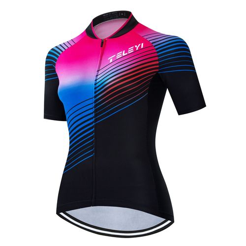 Dame Cyclisme Vêtements Vélo De Route Jersey Été Femmes À Manches Courtes Chemise Femme Vêtements De Vélo Vtt Vêtements Ropa Ciclismo Séchage Rapide