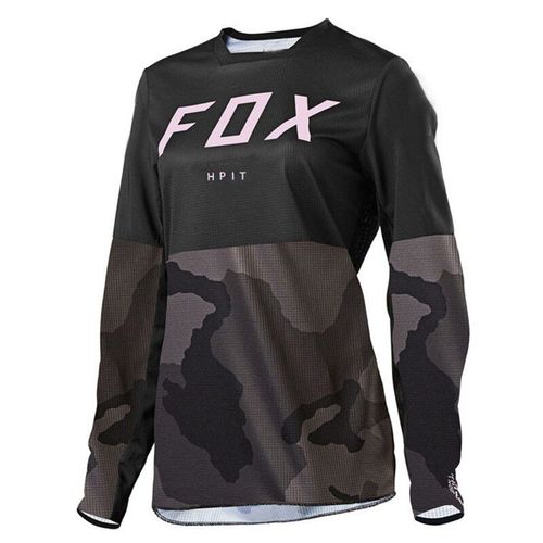 2021 Rose Descente Maillot Foxvtt Maillot Motocross Vtt Chemise Vélo Maillot Femmes À Manches Longues Cyclisme T-Shirt Dames Course Vêtements