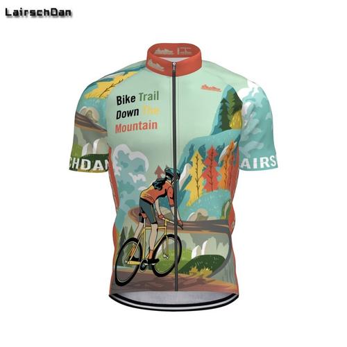 Maillot Cycliste Pour Homme,T-Shirt Personnalisé Pour Vélo, Vtt, Été 2021,