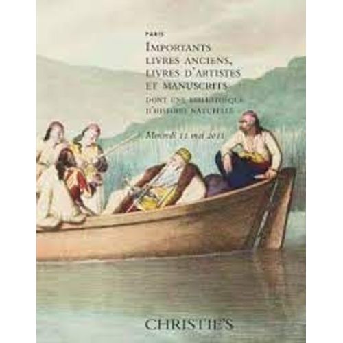 Importants Livres Anciens, Livres D'artistes Et Manuscrits