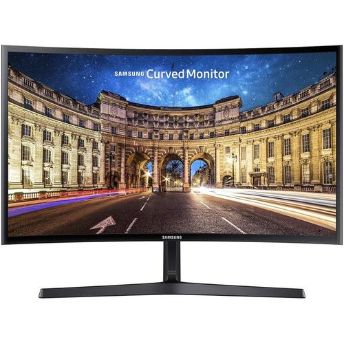 Samsung C27F396FHR - Écran LED - incurvé - 27" - 1920 x 1080 Full HD (1080p) @ 60 Hz - VA - 250 cd/m² - 3000:1 - 4 ms - HDMI, VGA - noir brillant