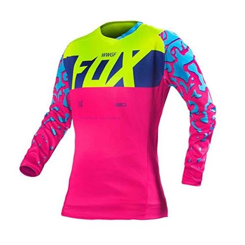 2021 Nouveau Vélo De Montagne Cyclisme Maillot Femmes Descente Cyclisme Maillot Montagne Vtt Chemise Tout-Terrain Cyclisme Maillot Dames Sweat