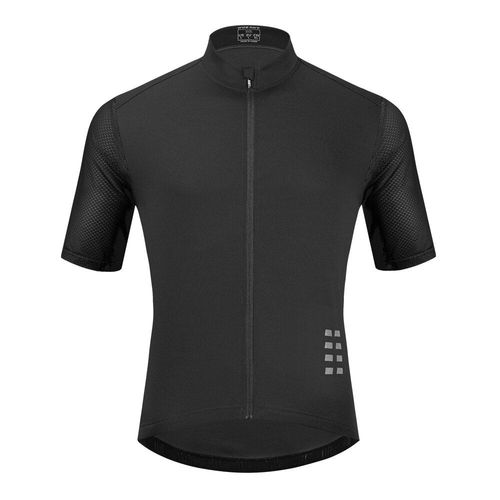 Réfléchissant Cyclisme Maillots Hommes À Manches Longues Maillot Descente Vélo Vêtements Ropa Ciclismo Chemises Serré Vélo Vtt Jersey