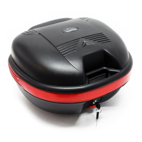 Top case 31 litres coffre pour moto scooter quad porte-bagage rangement noir mat Helloshop26 16_0000488