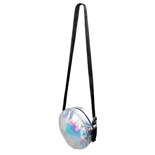 Sac À Bandoulière Rond Holographique