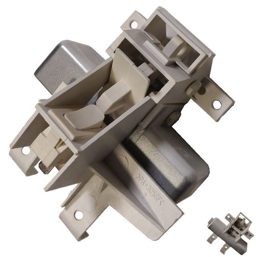 Poignéee de porte complete grise Lave-vaisselle (34420207 12176000008909 CONTINENTAL EDISON CURTISS OCEANIC)