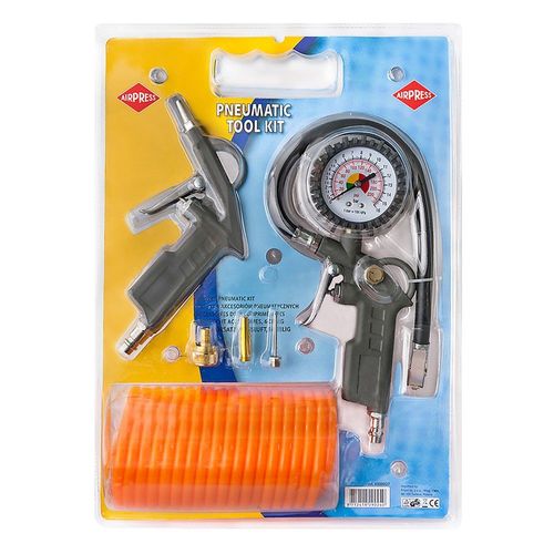 Airpress 4300027Jeu d'accessoires pour outils pneumatiques - 6 pièces