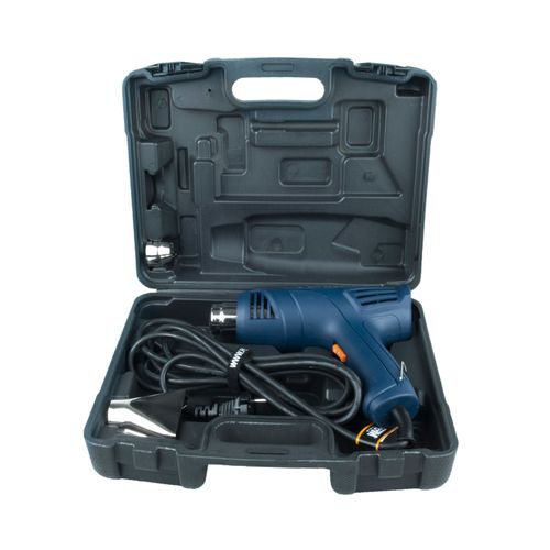 FERM HAM1015 - Décapeur thermique incl. accessoires dans coffret - 2000W