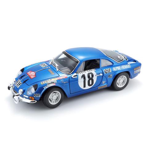 Véhicules Miniatures Die Cast 1/18 Alpine Renault A110 Decoration Monte Carlo