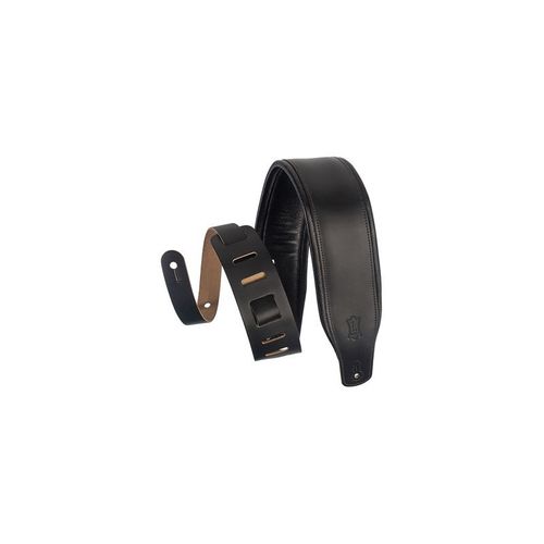 Levy's M26pd - Sangle Guitare Cuir Black