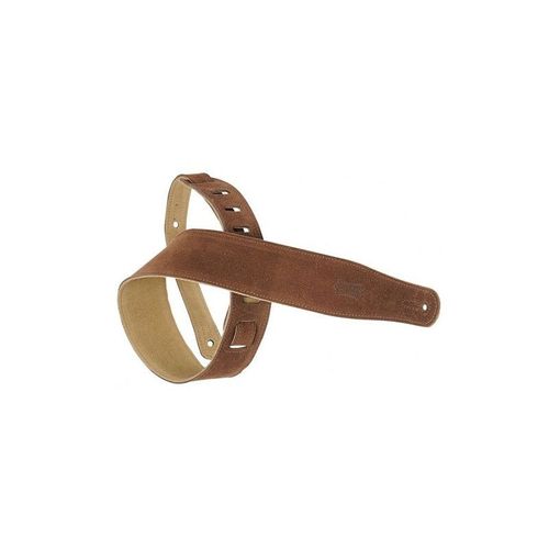Levy's Ms26-Brn - Sangle Guitare Daim Brown