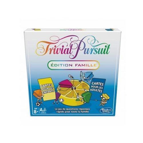 Trivial Pursuit Edition Famille Nouvelles Questions - Cartes Enfants/Adultes - 8 Ans Et Plus