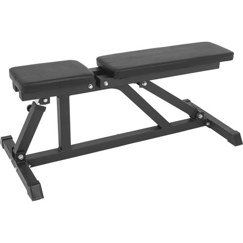 Gorilla Sports - Banc De Musculation Multipositions Noir Ou Blanc - Couleur : Noir