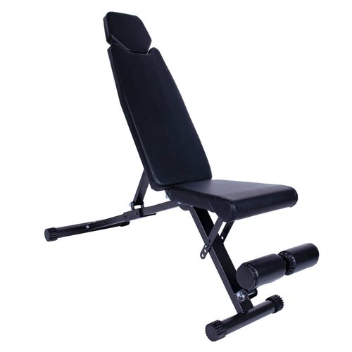 Gorilla Sports® Banc De Musculation Pliable Et Réglable 145 X 46 X 120 Cm - Banc D'entraînement Incliné/Décliné - Jusqu'à 200 Kg De Charge