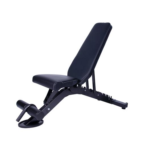 Gorilla Sports® Banc De Musculation Réglable Et Inclinable 156 X 51 X 114 Cm - Banc D'entraînement Incliné/Décliné 8 Positions - Jusqu'à 400 Kg De Charge