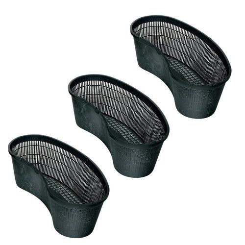 Animallparadise Lot De 3 Paniers Ovale 45 Pour Bassin Aquatique