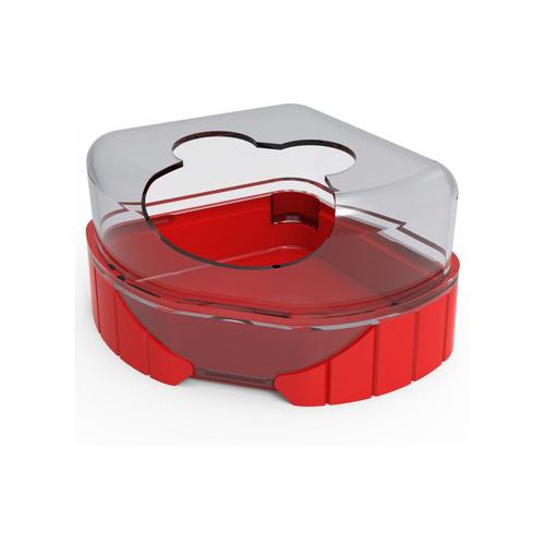 Zolux-1 Maison De Toilette Pour Petits Rongeurs. Rody3 . Couleur Rouge. Taille 14.3 Cm X 10.5 Cm X 7 Cm . Pour Rongeur.-Zo-206039