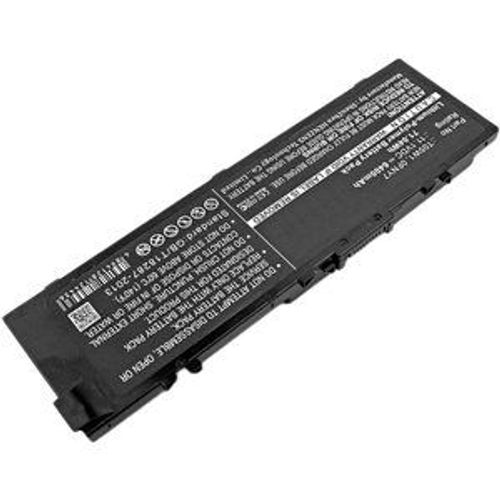 DLH - Batterie de portable (équivalent à : Dell 0FNY7, Dell 451-BBSE, Dell GR5D3, Dell T05W1, Dell RDYCT, Dell MFKVP, Dell 0MFKVP) - lithium-polymère - 7980 mAh - 91 Wh - pour Dell Precision...