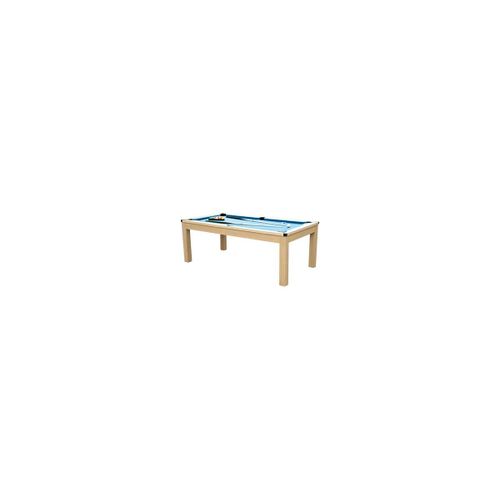 Table transformable - Billard & Ping-pong BALTHAZAR - 213*112*81.5cm - Bleu