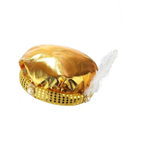 Coiffe Turban Doré Sultan Adulte