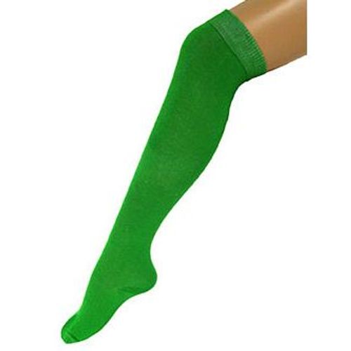 Chaussettes Longues Vertes 53 Cm Adulte