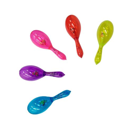 Maracas Lumineuse Colorée 16.5 Cm